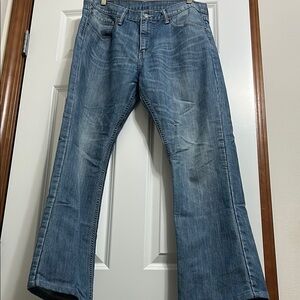 Levi's Blue Bootcut Jeans Classic Denim